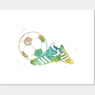 Soccer Art Posters and Art